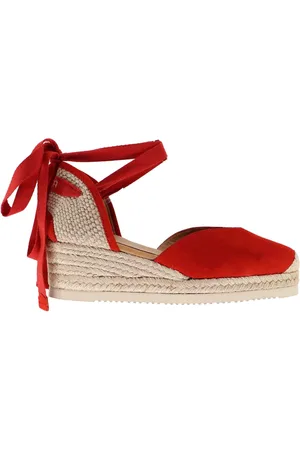 Unisa Sandali espadrillas donna in camoscio con zeppa bassa