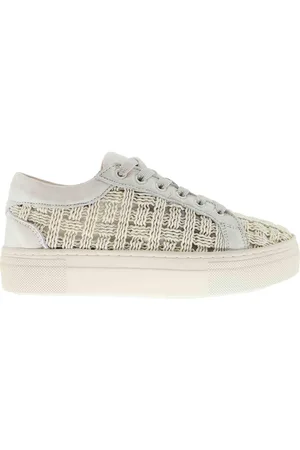 SPATARELLA Sneakers donna in pelle e tessuto