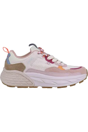 Jeep Sneakers donna Groove Mesh in pelle e camoscio