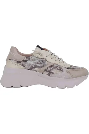 Hispanitas Sneakers donna in pelle con zeppa