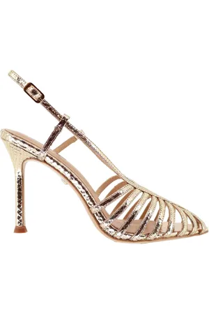 Lola Cruz Sandali slingback donna Diana in pelle con tacco alto