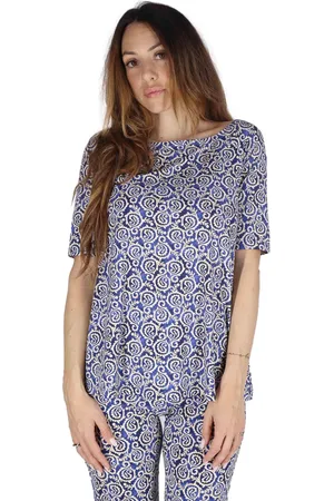 Maliparmi T-Shirt donna Summer Coral in jersey stampato