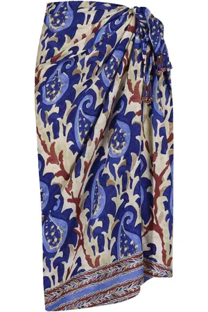 Maliparmi Gonne donna Mirtle Paisley in viscosa naturale
