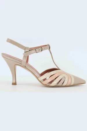 Les venues Slingback donna in vernice tacco alto