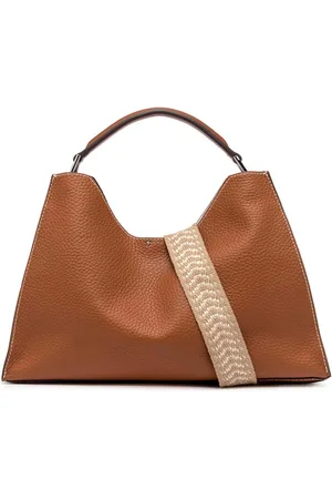 Gianni chiarini Borse donna Aurora in pelle cuoio con manico e tracolla