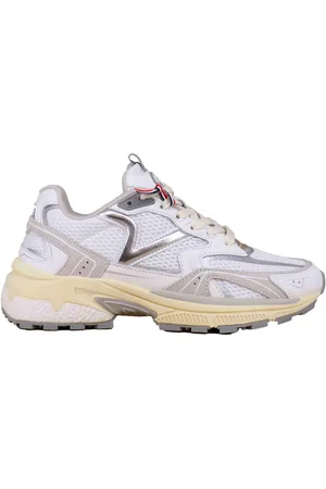 victoria Sneakers donna in tessuto bianco e pelle