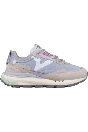 victoria Sneakers donna in pelle e tessuto