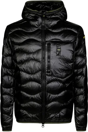 Blauer Wave Piumino Cappuccio