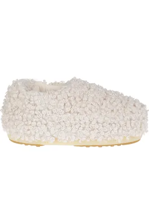 Moon Boot Sandal Band Faux Curly