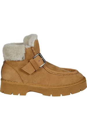 Panchic P99 Ankle Strap Boot Shearling