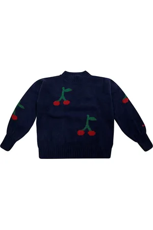 Bobo Choses Maglia Mezzo Collo Ciliegie