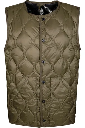 TAION Gilet Trapuntato Bottoni