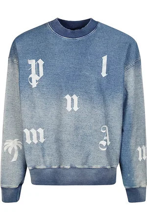 Palm Angels Maglia Girocollo Logo Washed