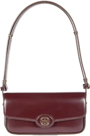 Tory Burch Robinson Spazzolato E/W Shoulder Bag