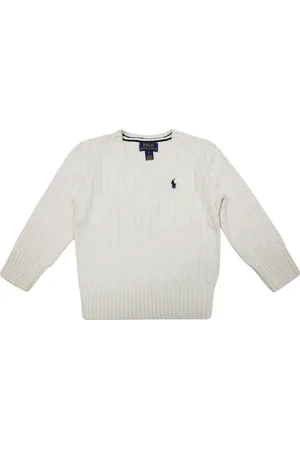 Ralph Lauren Maglia Gc Trecce Cotton