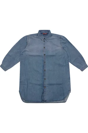 Diesel Camicione Denim Logo Back