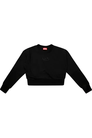 Diesel Felpa Crop D Oval Traforato