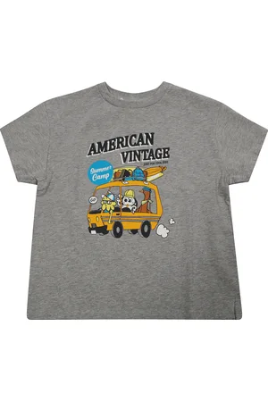 American Vintage T Shirt Manica Corta Logo
