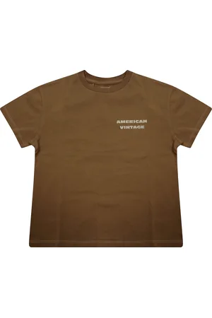 American Vintage T Shirt Manica Corta Logo