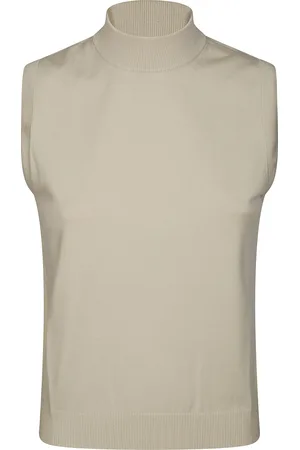 Max Mara Belgio Top Spalla Larga In Maglia