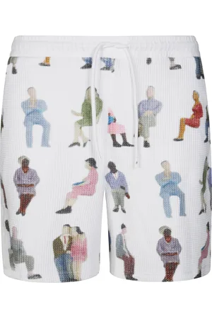 J.W.Anderson Printed Waffle Shorts