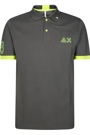 sun68 Polo Logo Fluo