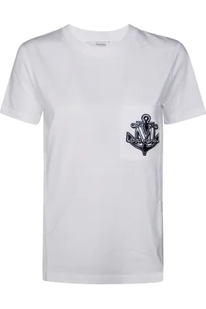 Max Mara Acacia T-Shirt Logo Ancore