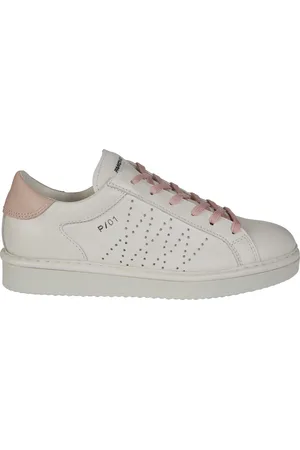 Panchic Lace Up Shoe Leather Lurex