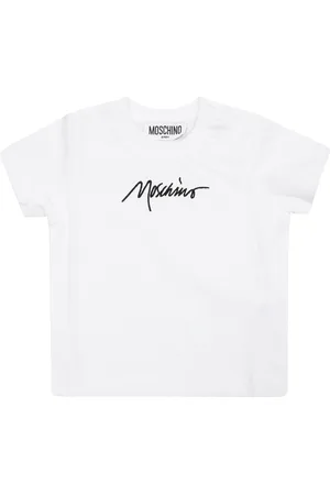 Moschino T Shirt Stampa Logo Parlato