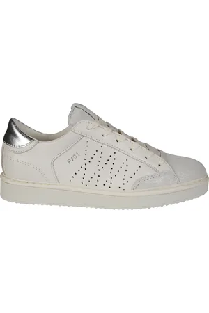 Panchic Lace Up Shoe Leather Lurex