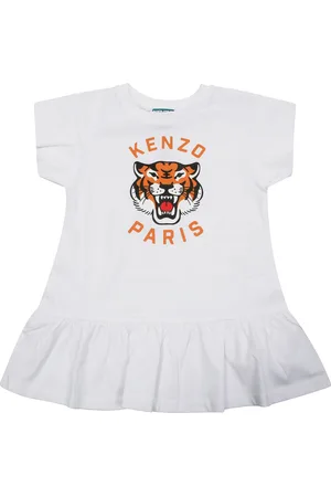 Kenzo Vestito Mm Jersey Tiger