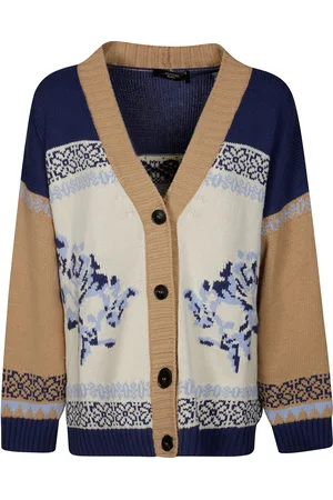 Max Mara Henry Cardigan Over Intarsio