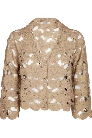 KANGRA CASHMERE Maglia In Pizzo