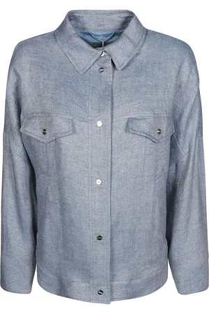 HERNO Overshirt Giubb Eff Denim Over