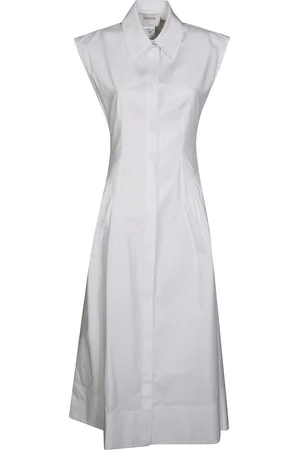 Sportmax Fabiana Abito Popeline Cut Back