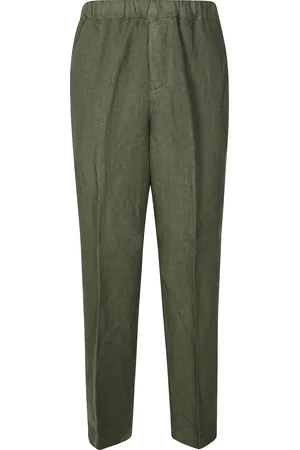 Be able Pantalone Lino Coulisse Elastico