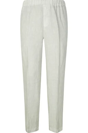 Be able Pantalone Lino Coulisse Elastico