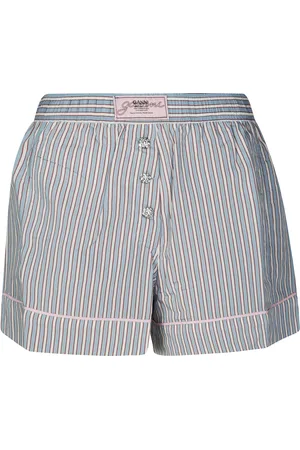 Ganni Stripe Elasticated Short