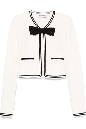 Self-Portrait Bow Cardigan