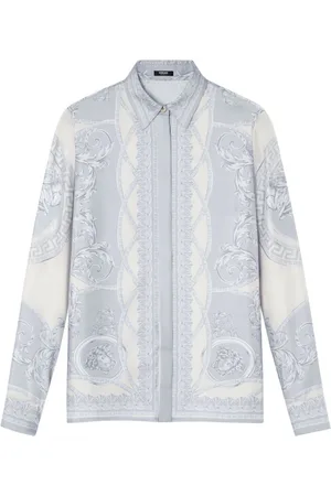 VERSACE `Coupe Des Dieux Barocco Foulard` Formal Shirt