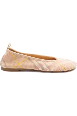 Burberry `Baby` `Check` Ballerinas