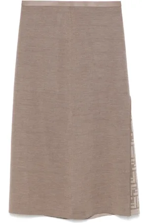 Fendi `Double Face Ff` Skirt