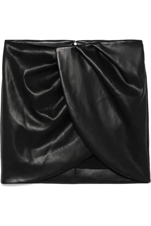ROTATE Draped Mini Skirt