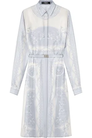 VERSACE `Coupe Des Dieux Barocco Foulard` Dress