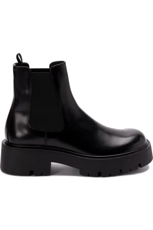 Prada Leather Chelsea Boots