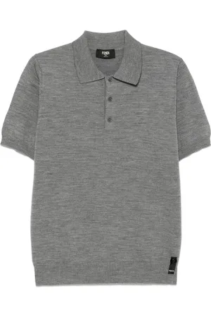 Fendi `Ff` Embossed Polo