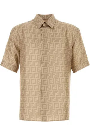 Fendi Logo Short Sleeve Shirt