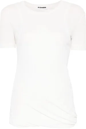 Jil Sander Short Sleeve Crew-Neck Top