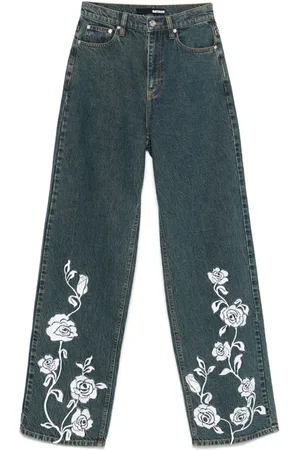 ROTATE Straight Legged Jeans