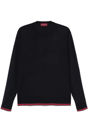 Gucci Long Sleeve Crew-Neck Sweater